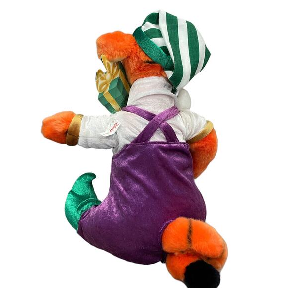 NWT Disney Store Exclusive Christmas Tigger Elf Plush Holiday Stuffed Animal - Picture 3 of 9